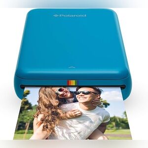 Zink Polaroid ZIP Wireless Mobile Photo Mini Printer in Blue